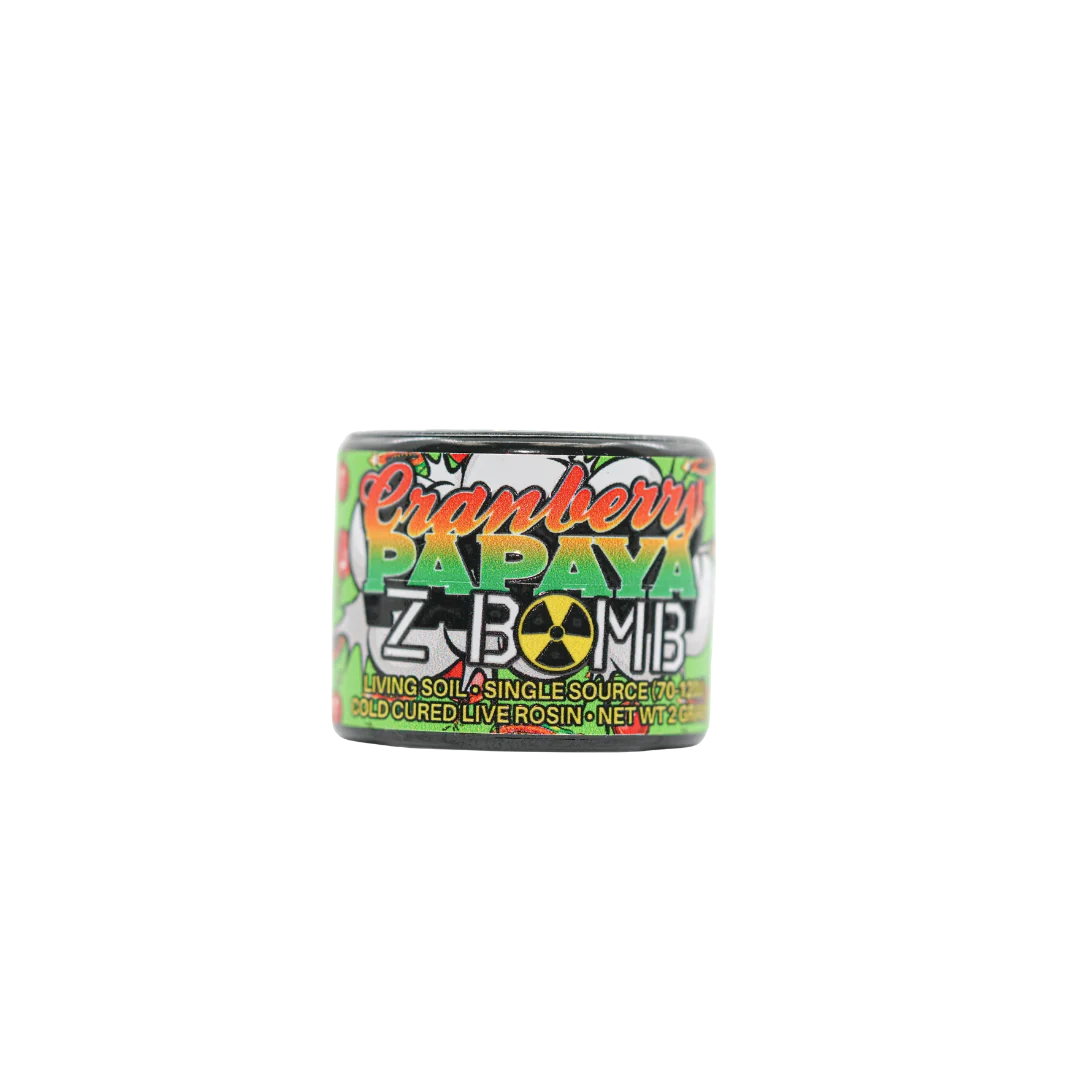 Cranberry Papaya Z Bomb Rosin - Image 2