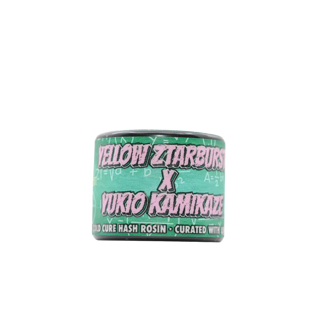 Yellow Ztarburst x Yukio Kamikaze Rosin - Image 2